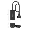 Cargador Sobremesa GaN Aisens ASCH-100W4P054-BK/ 3xUSB Tipo- | APLIUM