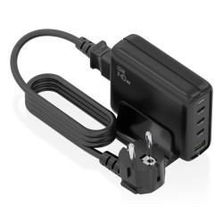 Cargador Sobremesa GaN Aisens ASCH-140W4P056-BK/ 3xUSB Tipo- | APLIUM