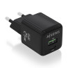 Cargador de Pared GaN Aisens ASCH-25W2P015-BK/ 1xUSB Tipo-C/ | APLIUM