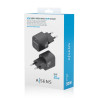 Cargador de Pared GaN Aisens ASCH-30W1P019-BK/ 1xUSB Tipo-C/ | APLIUM