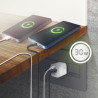 Cargador de Pared GaN Aisens ASCH-30W2P004-W/ 1xUSB Tipo-C/ | APLIUM