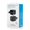Cargador de Pared GaN Aisens ASCH-30W2P038-BK/ 1xUSB Tipo-C/ | APLIUM