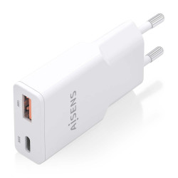 Cargador de Pared GaN Aisens ASCH-30W2P046-W/ 1xUSB Tipo-C/ | APLIUM