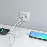 Cargador de Pared GaN Aisens ASCH-30W2P046-W/ 1xUSB Tipo-C/ | APLIUM
