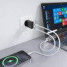 Cargador de Pared GaN Aisens ASCH-30W2P049-BK/ 2xUSB Tipo-C/ | APLIUM