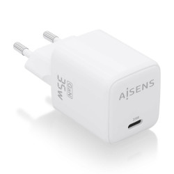 Cargador de Pared GaN Aisens ASCH-35W1P016-W/ 1xUSB Tipo-C/ | APLIUM