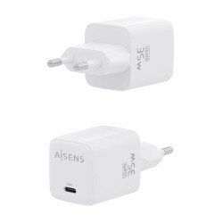 Cargador de Pared GaN Aisens ASCH-35W1P016-W/ 1xUSB Tipo-C/ | APLIUM