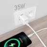 Cargador de Pared GaN Aisens ASCH-35W1P016-W/ 1xUSB Tipo-C/ | APLIUM