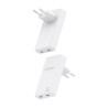 Cargador de Pared GaN Aisens ASCH-65W2P077-W/ 2xUSB Tipo-C/ | APLIUM