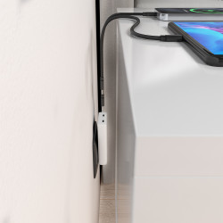 Cargador de Pared GaN Aisens ASCH-65W2P077-W/ 2xUSB Tipo-C/ | APLIUM