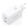 Cargador Gan 65W 2XUSB-C PD3.0 QC4.0 Blanco | APLIUM
