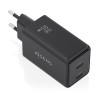 Cargador de Pared GaN Aisens ASCH-65W2P079-BK/ 2xUSB Tipo-C/ | APLIUM