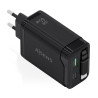 Cargador de Pared GaN Aisens ASCH-65W3P071-BK/ 1xUSB Tipo-C/ | APLIUM