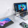 Cargador de Pared GaN Aisens ASCH-65W3P072-W/ 2xUSB Tipo-C/ | APLIUM