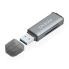 Lector de Tarjetas Externo Aisens ASCR-2A09-GR/ USB 3.1 | APLIUM