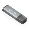 Lector de Tarjetas Externo Aisens ASCR-2A09-GR/ USB 3.1 | APLIUM