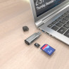 Lector de Tarjetas Externo Aisens ASCR-2A09-GR/ USB 3.1 | APLIUM