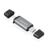 Lector de Tarjetas Externo Aisens ASCR-2AC11-GR/ USB 3.1 | APLIUM