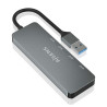 Hub USB 3.2 Aisens A106-0696/ 2xUSB/ 2xUSB Tipo-C/ Gris | APLIUM