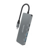 Hub USB Tipo-C Aisens A109-0694/ 2xUSB/ 2xUSB Tipo-C/ Gris | APLIUM