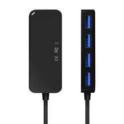 Hub USB Tipo-C Aisens A109-0715/ 4xUSB | APLIUM
