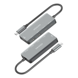 Hub USB Tipo-C Aisens A109-0946/ 2xUSB/ 2xUSB Tipo-C/ 1xUSB | APLIUM