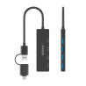 Hub USB Tipo-C + USB 3.1 Aisens A109-0987/ 4xUSB | APLIUM