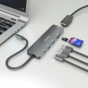Docking USB Tipo-C Aisens ASUC-6P016-GR/ 1xHDMI 4K/ 2xUSB/ 1 | APLIUM