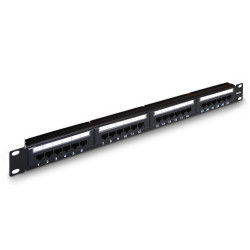 Patch Panel Aisens A141-0307/ 24 Puertos/ Cat.5e/ Altura 1U | APLIUM
