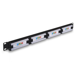 Patch Panel Aisens A141-0307/ 24 Puertos/ Cat.5e/ Altura 1U | APLIUM