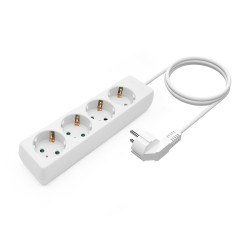 Regleta Aisens A154-0533/ 4 Tomas de Corriente/ Cable 1.4m/ | APLIUM