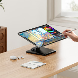 Soporte de Mesa para Monitor/POS Aisens DT27T-443/ Inclinabl | APLIUM