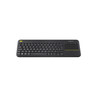 Wireless Touch KBD K400 Plus Black DE