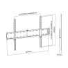 Soporte de Pared Fijo Aisens WT70F-069 para TV de 37-70"/ ha | APLIUM