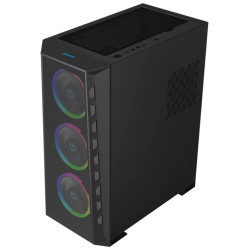Caja Gaming Semitorre Hiditec MH12 METAL MESH | APLIUM