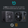 Fuente de Alimentación Hiditec BZ550/ 550W/ Ventilador 14cm/ | APLIUM