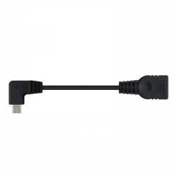 Nanocable CABLE USB 2.0 OTG ACODADO, TIPO MICRO B/M-A/H, NEG | APLIUM