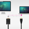 Cable Conversor Nanocable 10.15.4348/ HDMI Macho - VGA Macho | APLIUM