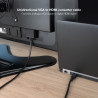 Cable Conversor Nanocable 10.15.4602/ VGA Macho - HDMI 8K Ma | APLIUM