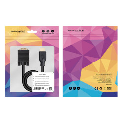 Cable Conversor Nanocable 10.15.4602/ VGA Macho - HDMI 8K Ma | APLIUM