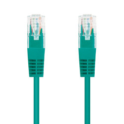 Nanocable Cable Red Latiguillo RJ45 CAT.6 UTP AWG24, Verde, | APLIUM