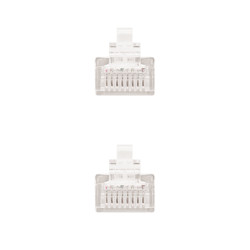 Cable de Red RJ45 UTP Nanocable 10.20.0402 Cat.6/ 2m/ Gris | APLIUM