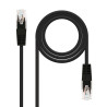Cable de Red RJ45 UTP Nanocable 10.20.0402-BK Cat.6/ 2m/ Neg | APLIUM