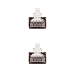 Cable de Red RJ45 UTP Nanocable 10.20.0402-BK Cat.6/ 2m/ Neg | APLIUM
