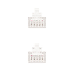 Cable de Red RJ45 UTP Nanocable 10.20.0402-W Cat.6/ 2m/ Blan | APLIUM
