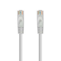 Cable de Red RJ45 UTP Nanocable 10.20.1805 Cat.6A/ 5m/ Gris | APLIUM