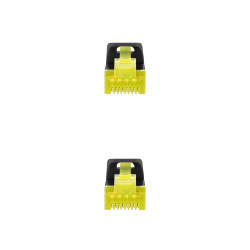 Cable de Red RJ45 SFTP Nanocable 10.20.1900-L25-BK Cat.6A/ LSZH/ 25cm/