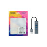 Hub USB 3.0 Nanocable 10.16.4402/ 4xUSB/ Gris | APLIUM