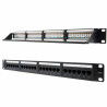 Patch Panel Nanocable 10.21.3124/ 24 Puertos/ Cat.6/ Altura | APLIUM
