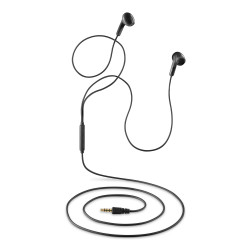 Auriculares Intrauditivos NGS Cross Flip/ con Micrófono/ Jack 3.5/ Neg